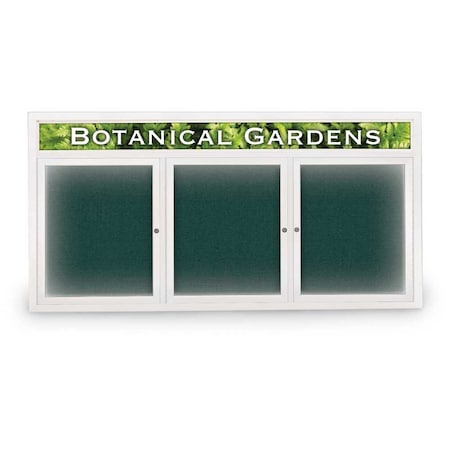United Visual Products Open Faced Traditional Rounded Corkboard UV644ARC-BLACK-COBACC